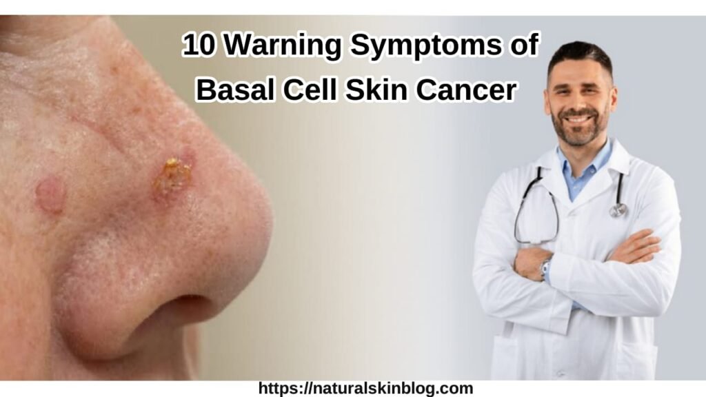 Symptoms of basal cell skin cancer